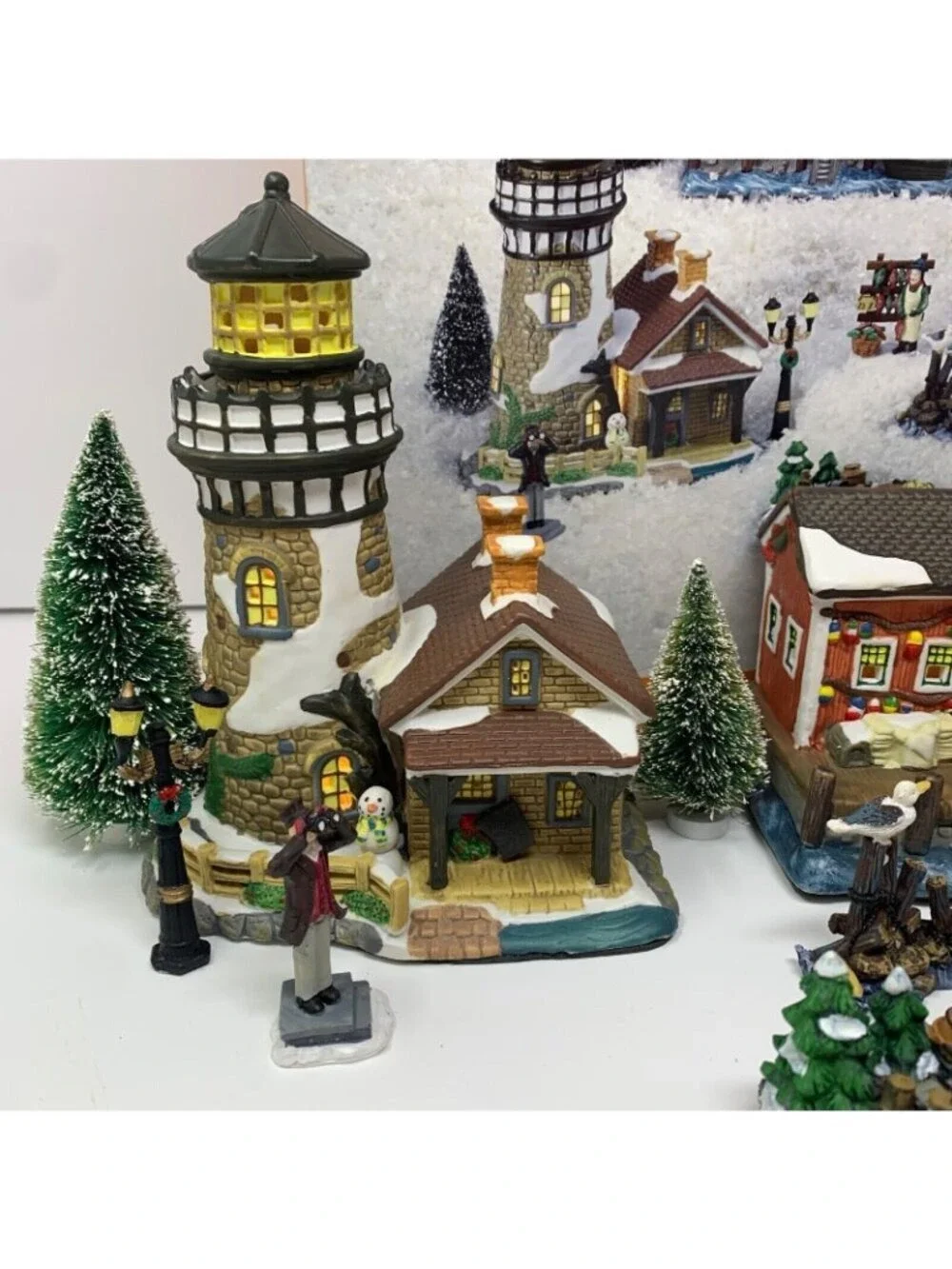 Home Accent Holiday Starter Set Canterbury Lane Seashore Nautical 15 pieces READ